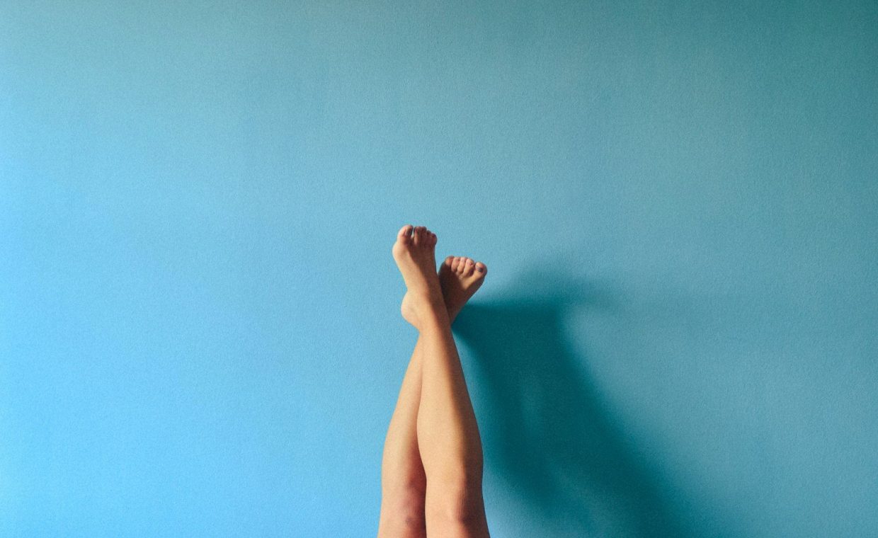 person's feet